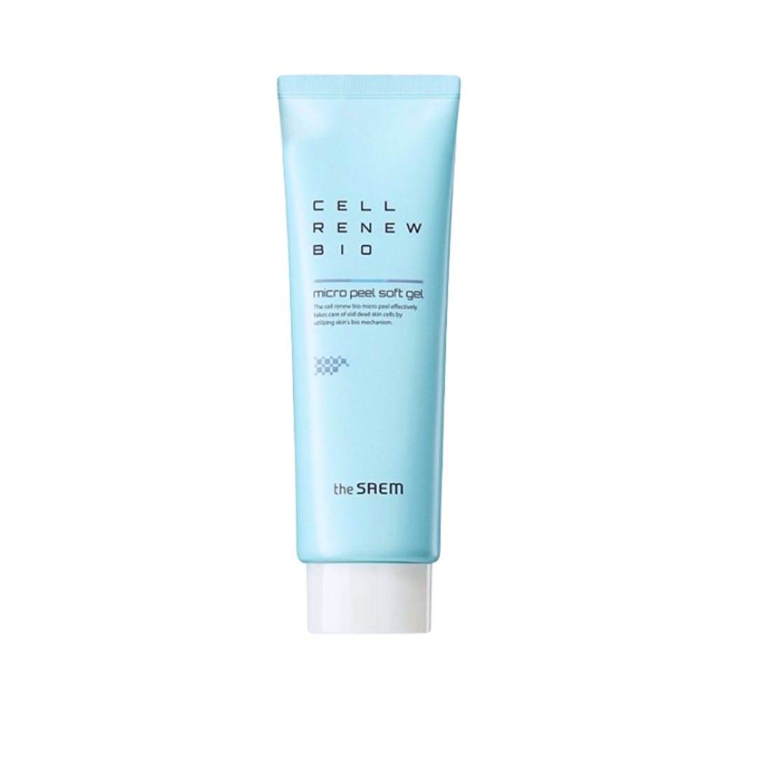 Слабокислотная пилинг скатка для лица The Saem Cell Renew Peel Micro Bio Soft Gel