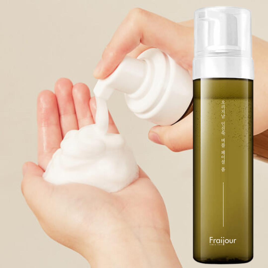 Пенка для умывания с полынью Fraijour Original Artemisia Bubble Facial Foam