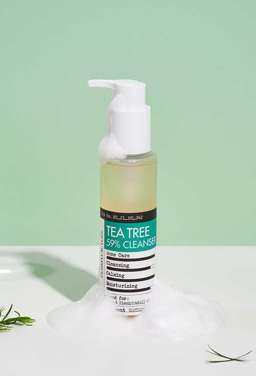 Гель для умывания с экстрактом чайного дерева Derma Factory Tea Tree 59% Gel Cleanser