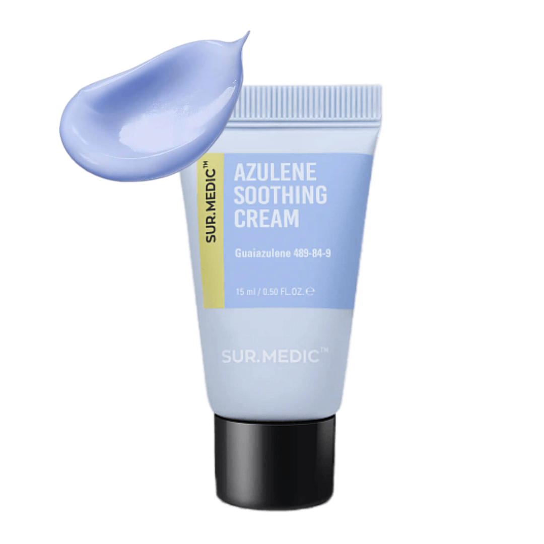 Крем для лица с азуленом Sur.Medic+ Azulene Soothing Cream