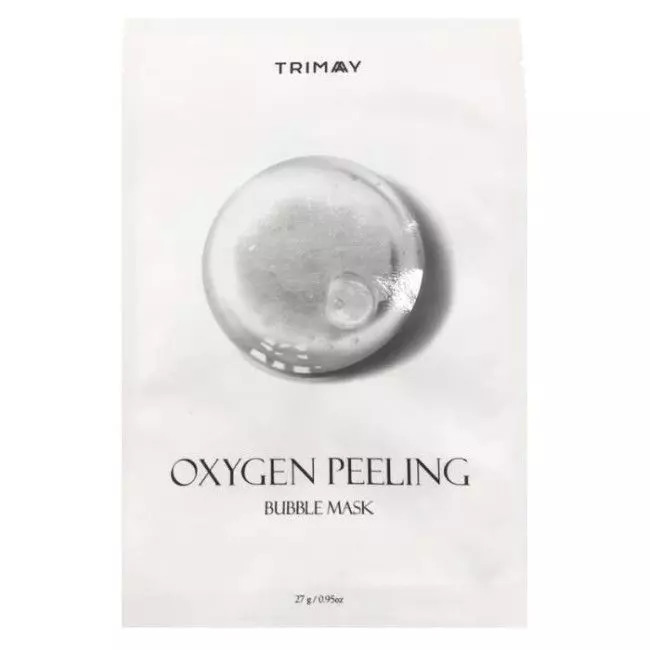 Тканевая очищающая кислородная маска для лица TRIMAY Oxygen Peeling Bubble Mask