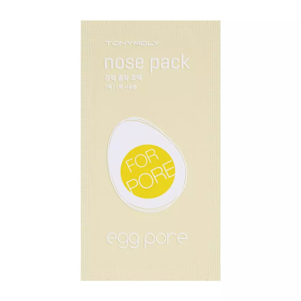 Полоски от черных точек Tony Moly Egg Pore Nose Pack Package